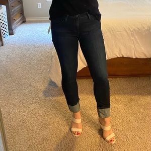 AG Stevie Cuff Denim Jeans